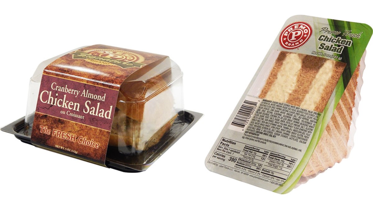 Lipari Foods recalls chicken sandwiches and salads